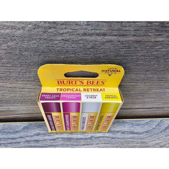 Burts Bees Tropical Assortment Lip Balm, 0.6 OZ - Picture 2 of 4